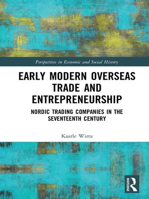 cover image of Early Modern Overseas Trade and Entrepreneurship